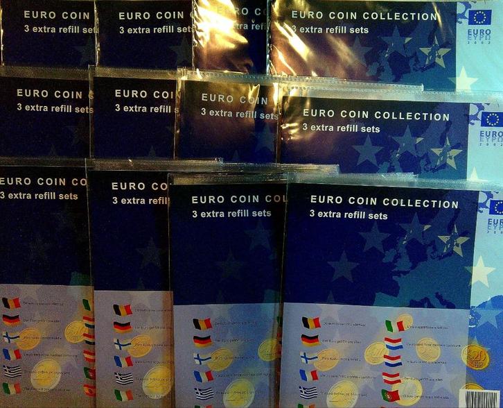 bladen voor Euro coin collection, Postzegels en Munten, Munten | Europa | Euromunten, Overige landen, Ophalen of Verzenden