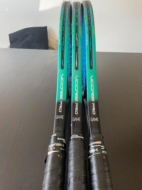 Yonex VCore Pro game tennisracket gripmaat 3 (4 3/8), Sport en Fitness, Tennis, Zo goed als nieuw, Racket, Overige merken, Ophalen of Verzenden