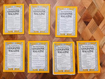 National Geographic Magazines, 1948-50 7 stuk. beschikbaar voor biedingen