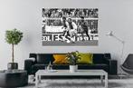 Org z/w acrylfoto Cruijff-Rijkaard-Gullit Ajax-Haarlem 1981, Verzenden, Nieuw, Ajax, Poster, Plaatje of Sticker