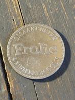 Penning Frolic Schnauzer, Ophalen of Verzenden, Overige materialen, Nederland