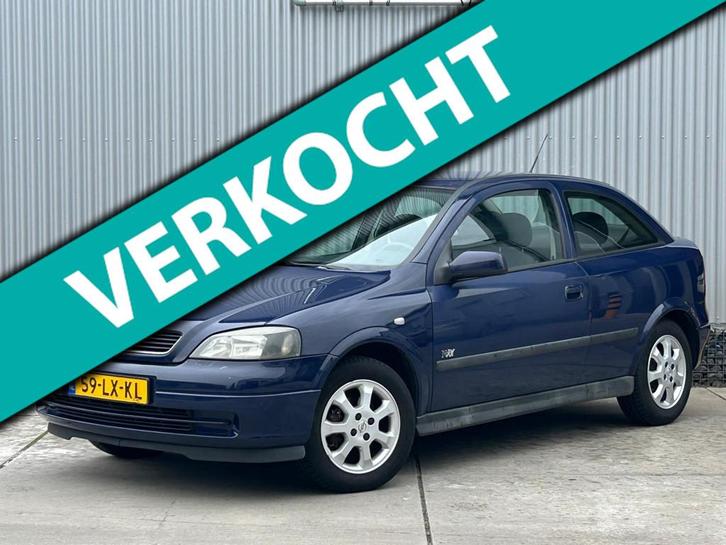 Opel Astra 1.6 Njoy, Werkende airco, APK 03-08-2026, NAP, Auto's, Opel, Bedrijf, Te koop, Astra, ABS, Airbags, Airconditioning