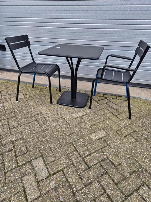 fermob Luxembourg 10x sets zwart uit voorraad leverbaar, Tuin en Terras, Tuinsets en Loungesets, Nieuw, Stoel, Ophalen