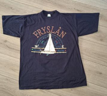 Fryslân T-shirt XXL zeilboot marine stijl beschikbaar voor biedingen
