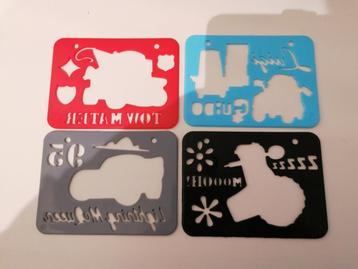 Sjablonen Set - Auto's Thema beschikbaar voor biedingen