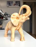 Beeld / beeldje trompetterende olifant sculptuur, Verzamelen, Beelden en Beeldjes, Ophalen of Verzenden, Zo goed als nieuw, Dier