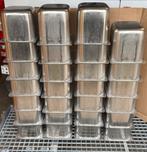 Te koop : RVS ijsbakken !, Ophalen, Gebruikt