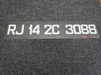 kentekenplaat India nummerbord Nummerplaat License plate, Ophalen of Verzenden, Gebruikt, Auto's