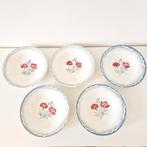 5 vintage diepe borden california franse borden, Ophalen of Verzenden
