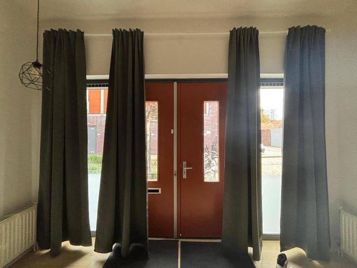 Gordijnen IKEA 4 keer 145cm x 300cm, Huis en Inrichting, Stoffering | Gordijnen en Lamellen, Zo goed als nieuw, 200 cm of meer