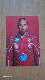 Foto 10x15 Lewis Hamilton met handtekening (print) # Ferrari, Verzenden, Nieuw, Formule 1