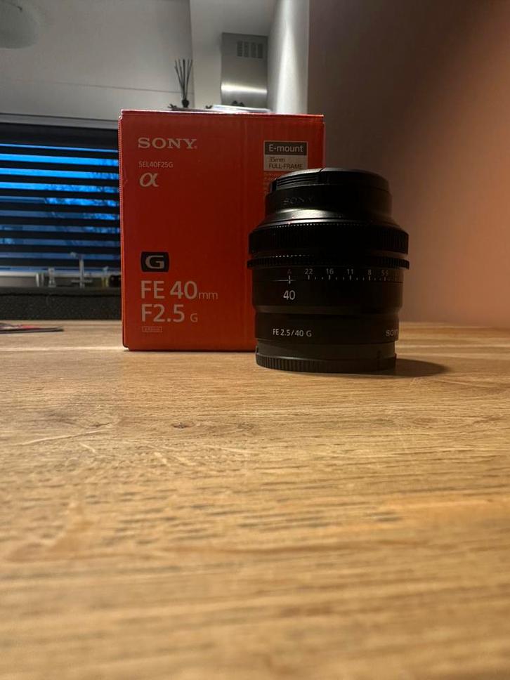 Nieuwe Sony FE 40mm f/2.5 G Lens, Audio, Tv en Foto, Fotografie | Lenzen en Objectieven, Nieuw, Standaardlens, Ophalen of Verzenden