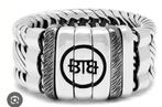 Buddha ring, Sieraden, Tassen en Uiterlijk, Armbanden, Ophalen of Verzenden, Zo goed als nieuw, Zilver, Zilver