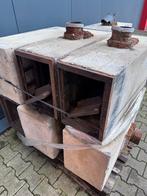 Gebruikte Stoepkolken (7 stuks) met Stalen Deksel, Ophalen, Onbekend, Nvt, Nvt