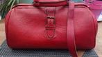 Dokterstas, rood leer. In zeer goede staat., Sieraden, Tassen en Uiterlijk, Tassen | Reistassen en Weekendtassen, 40 tot 60 cm
