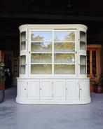 Chique halfronde winkelkast | Grote gebogen vitrine #2267, Niet ingevuld, 200 cm of meer, Niet ingevuld, Ophalen of Verzenden