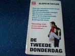 de tweede donderdag door elspeth taylor  oud boek, Ophalen of Verzenden, Gelezen, Elspeth taylor, Nederland