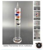 Galileo Thermometer 34 cm, Huis en Inrichting, Woonaccessoires | Thermometers, Binnenthermometer, Ophalen of Verzenden