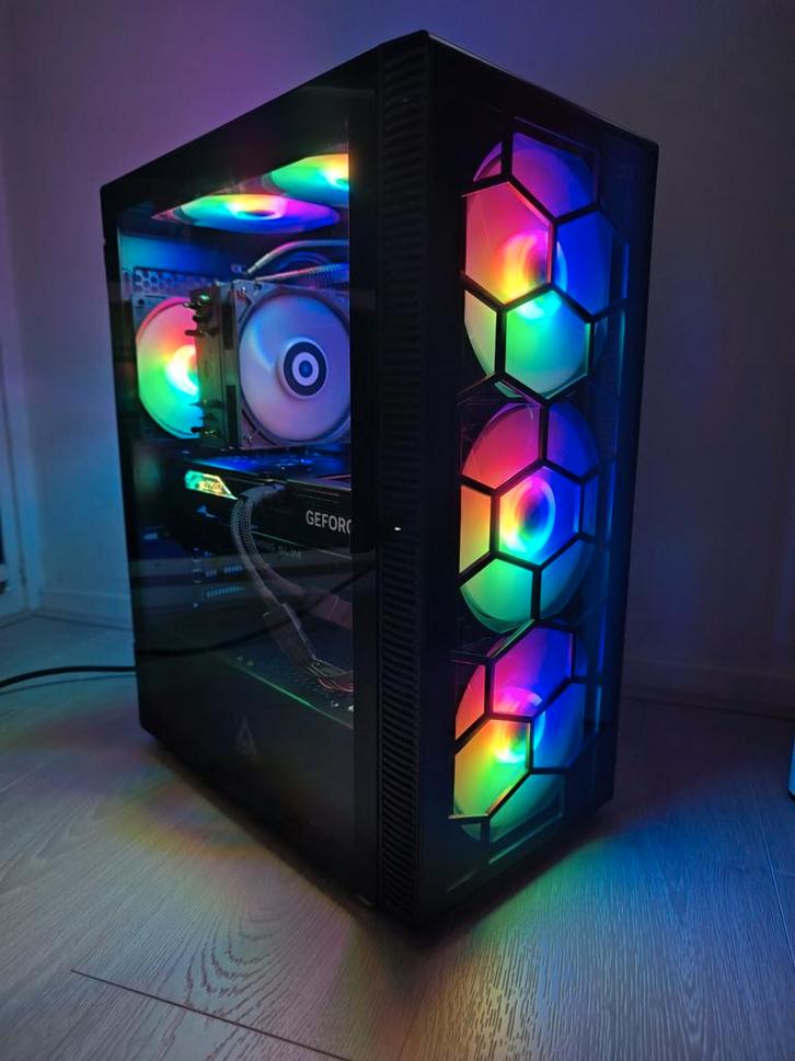 High-End Game Pc | RTX 4070 | Ryzen 9 5950X | 1 TB SSD, Computers en Software, Desktop Pc's, Zo goed als nieuw, 4 Ghz of meer