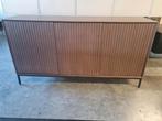 Dressoir mangohout 165 cm lang kleur walnoot, Ophalen, ., 150 tot 200 cm, .