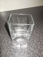 Glazen vaas rechthoekig, Ophalen, Overige kleuren, Minder dan 50 cm, Glas