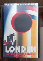 Kees van den Laan Spoorwegen Londen Vlissingen Harwich, Verzamelen, Posters, Verzenden, Zo goed als nieuw, Rechthoekig Staand