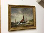 Klassiek schilderij op linnen, Antiek en Kunst, Kunst | Schilderijen | Klassiek, Ophalen of Verzenden