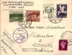 Den Haag - Brussel - FFC - Stempels - Frankering - 1947, Postzegels en Munten, Brieven en Enveloppen | Nederland, Verzenden, Envelop