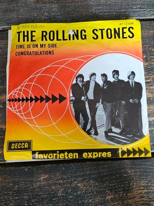 Zeldzame express single the stones, Cd's en Dvd's, Vinyl Singles, Gebruikt, Single, Pop, 7 inch, Ophalen of Verzenden