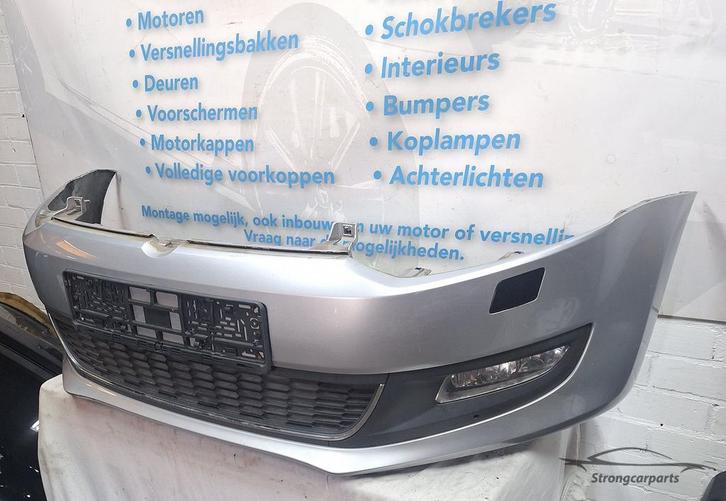 Voorbumper VW Polo 6R bumper is compleet 6R0807221 LA7W, Auto-onderdelen, Carrosserie en Plaatwerk, Bumper, Volkswagen, Voor, Gebruikt