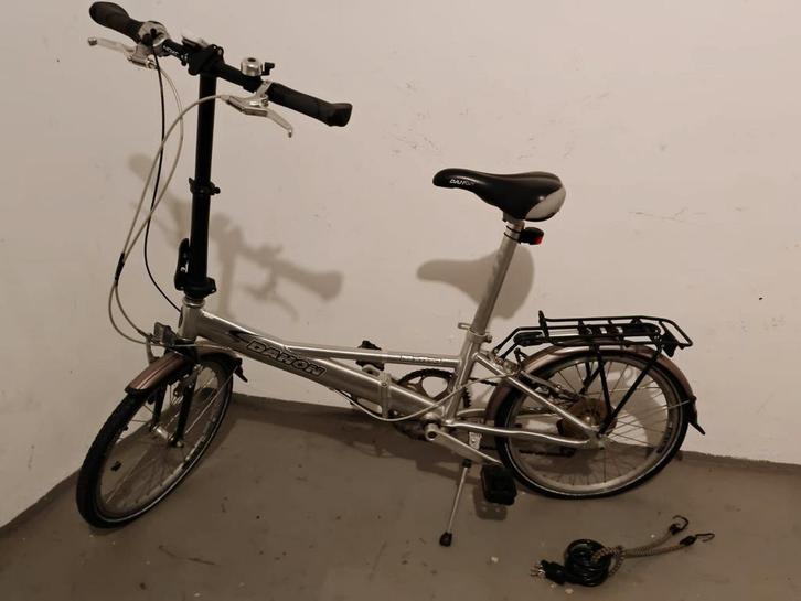 Dahon Helios lichtgewicht vouwfiets, Fietsen en Brommers, Fietsen | Vouwfietsen, Gebruikt, Heren, Dahon, 18 tot 20 inch, Totaal opvouwbaar