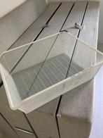 Te koop IKEA Komplement fijn draadmand wit, Zo goed als nieuw, Minder dan 100 cm, 25 tot 50 cm, 50 tot 100 cm