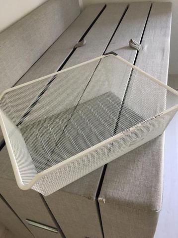 Te koop IKEA Komplement fijn draadmand wit