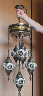 Oosterse mozaïeklamp., Ophalen, Gebruikt, Glas