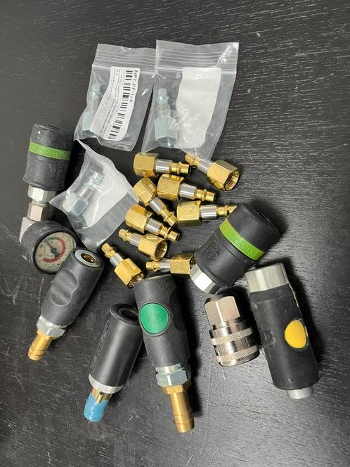 Partijtje lucht koppelingen prefost orion nieuw en gebruikt, Auto diversen, Autogereedschap, Nieuw, Verzenden