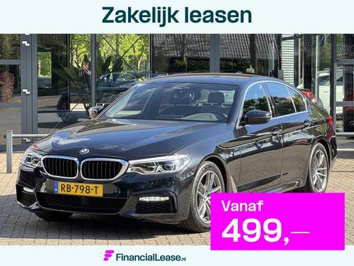 BMW 5 Serie 530i High Executive M-Pakket/Trekhaak/Leder/1e e, Auto's, BMW, Bedrijf, Lease, Financial lease, 5-Serie, ABS, Adaptieve lichten