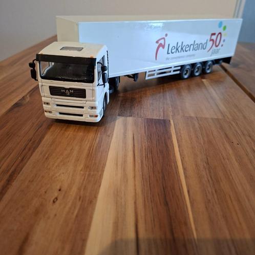 JUBILEUM CBN LEKKERLAND 50 JAAR MAN TGA  18-480 TR GESLOTEN., Hobby en Vrije tijd, Modelauto's | 1:50, Zo goed als nieuw, Bus of Vrachtwagen