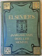 Elsevier's Geïllustreerd Maandschrift 1919, Antiek en Kunst, Ophalen of Verzenden, Herman Robbers en R.W.P. de Vries Jr.