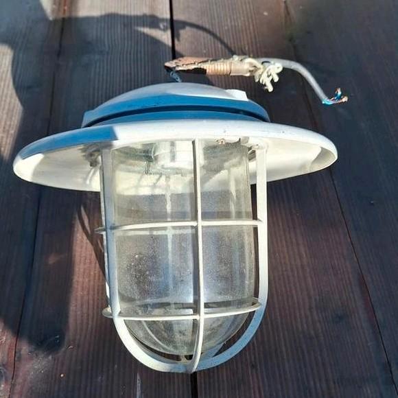Industria Rotterdam kooilamp hanglamp industriële lamp, Huis en Inrichting, Lampen | Hanglampen, Gebruikt, Minder dan 50 cm, Glas