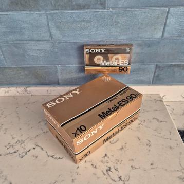 Sony Metal-ES90n Tapes 10x pack beschikbaar voor biedingen