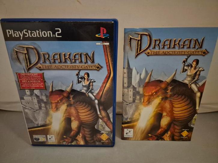 Drakan the Ancients' Gate ps2, Spelcomputers en Games, Games | Sony PlayStation 2, Zo goed als nieuw, Avontuur en Actie, 1 speler