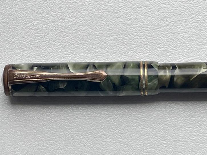 vintage OSMIA VULPEN GOUDEN KROON - WD014, Verzamelen, Pennenverzamelingen, Gebruikt, Vulpen, Overige merken, Ophalen of Verzenden