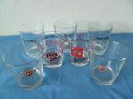 7 Whisky glazen: 2 Martini, 3 Findlater's en nog 2 andere., Ophalen of Verzenden, Zo goed als nieuw, Glas, Glas of Glazen