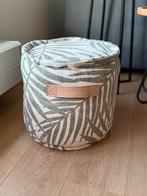 Riviera Maison poef, Ophalen, Minder dan 50 cm, Gebruikt, Rond