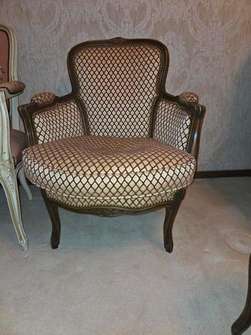 Bergère Stoel - Franse Fauteuil beschikbaar voor biedingen