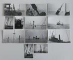 12 Onbekende foto's van bergingen., Verzamelen, Scheepvaart, Ophalen of Verzenden, Zo goed als nieuw, Motorboot, Kaart, Foto of Prent