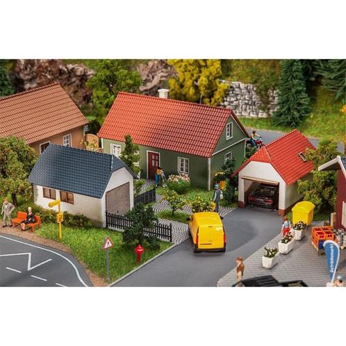 Faller 130622 Garages 2 St. H0, Hobby en Vrije tijd, Modeltreinen | H0, Nieuw, Brug, Tunnel of Gebouw, Märklin, Ophalen of Verzenden