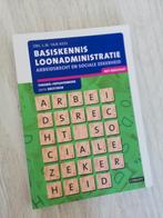 Basiskennis loonadministratie, Ophalen of Verzenden, Zo goed als nieuw, MBO, Drs. l.M. van Rees