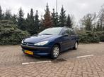 Peugeot 206 1.4 SW XS 2005 Blauw, Auto's, Peugeot, Voorwielaandrijving, Stof, 4 cilinders, Blauw