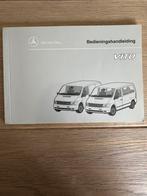 Handleiding boekje Mercedes vito 108 D, Ophalen of Verzenden